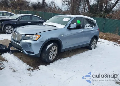 2011 BMW X3 xDrive35I from USA, damaged, VIN 5UXWX7C56BL731683